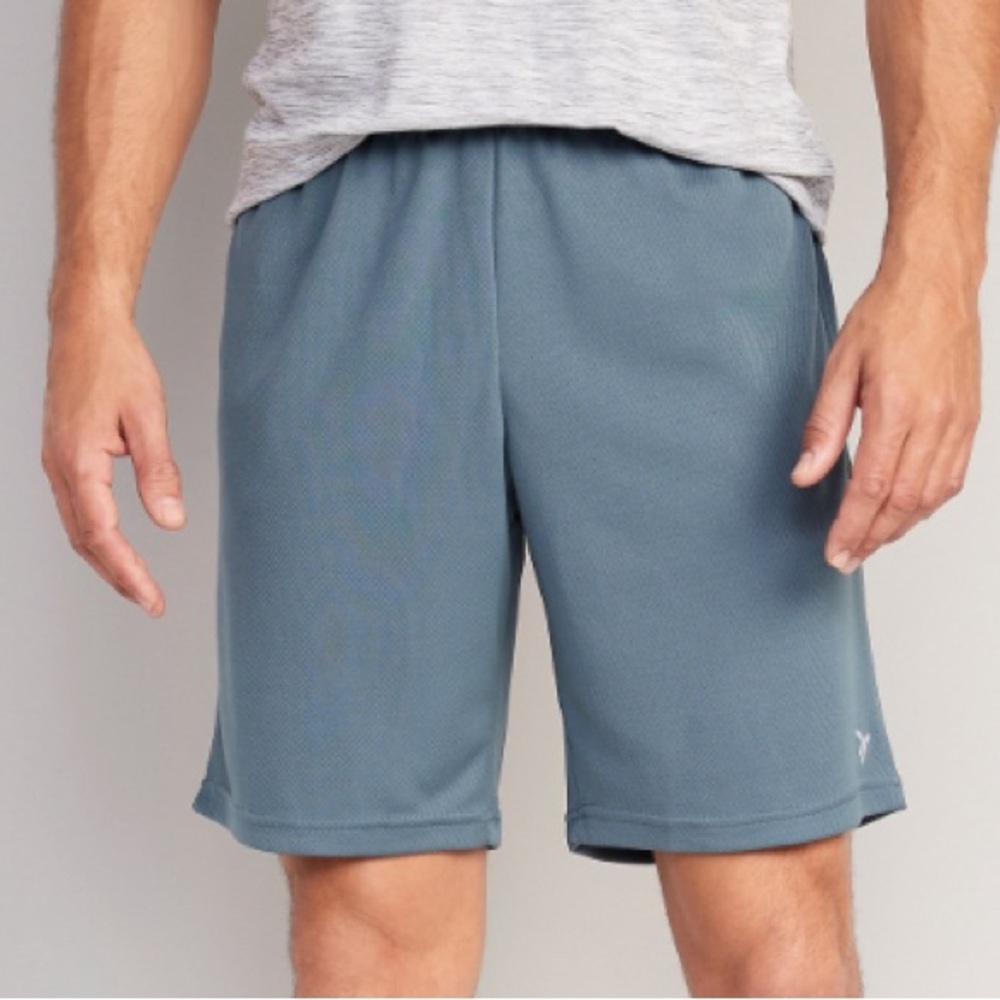 Men’s Go-Dry Mesh Performance Shorts